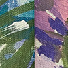 Macacão Curto em Viscose Estampado com Decote V, HORTENCIAS, swatch.